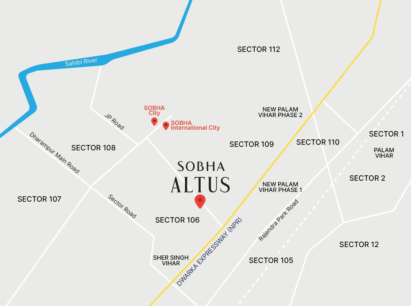 sobha altus location advantages